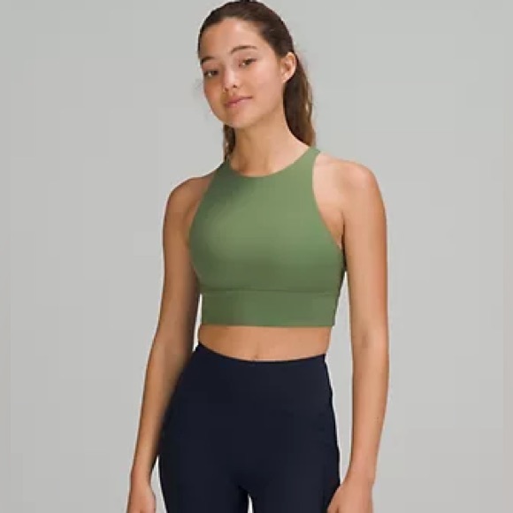 lululemon athletica Other - Lululemon High Neck Energy Longline Tough Bra Medium Support B-D Cups